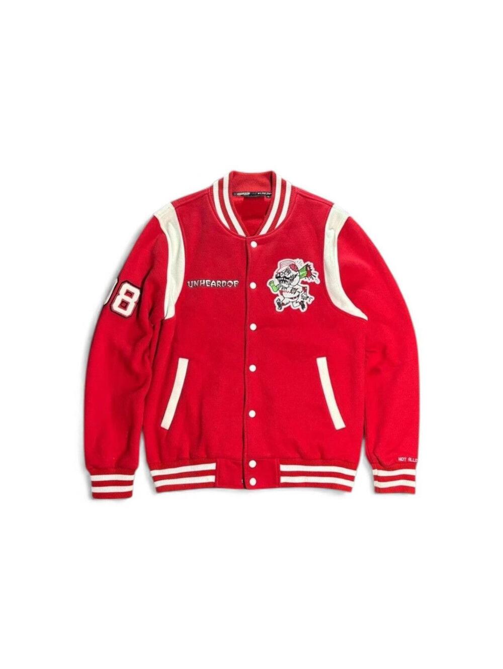 [RARE] UnheardOf x Cincinnati Reds Nasty Boys Varsity Jacket